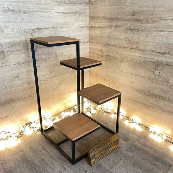 Подставка для цветов в стиле Лофт Ц-005