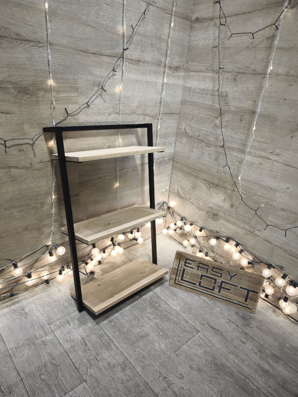 Полка в стиле Лофт Б-013