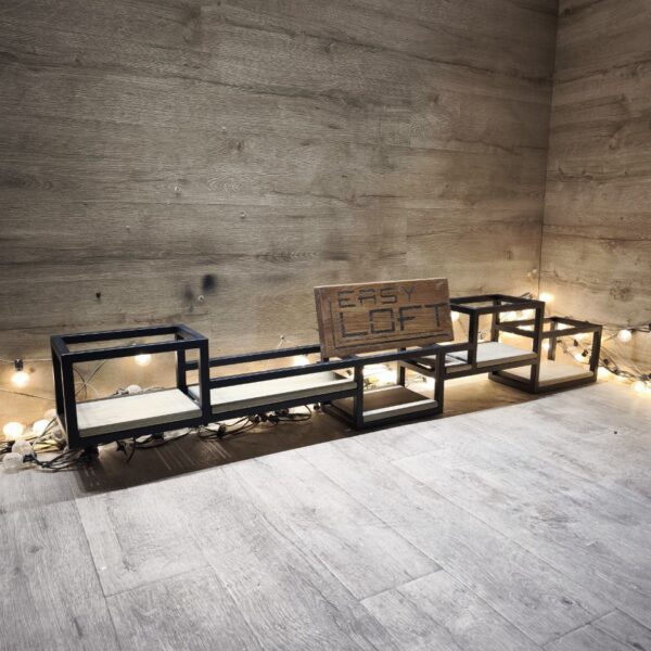 Полка в стиле Лофт Б-015