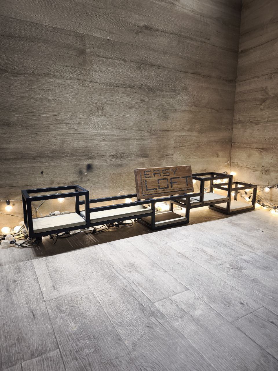 Полка в стиле Лофт Б-015