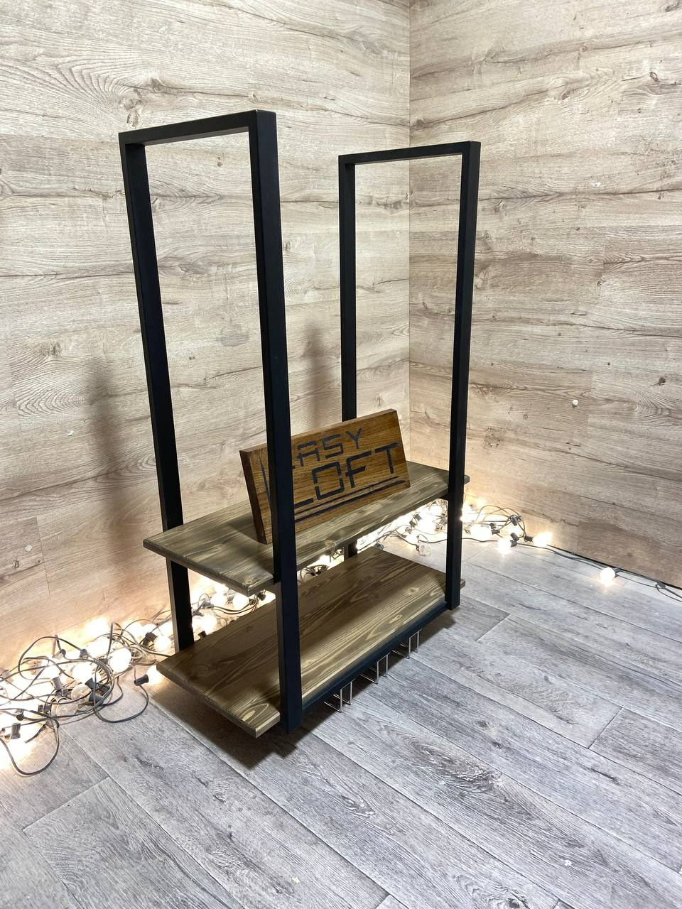 Полка в стиле Лофт Б-016