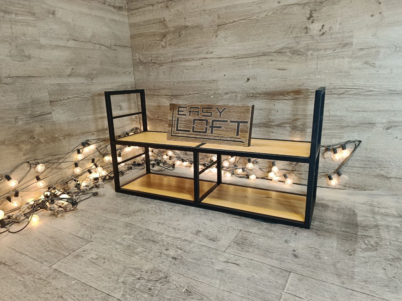 Полка в стиле Лофт Б-017