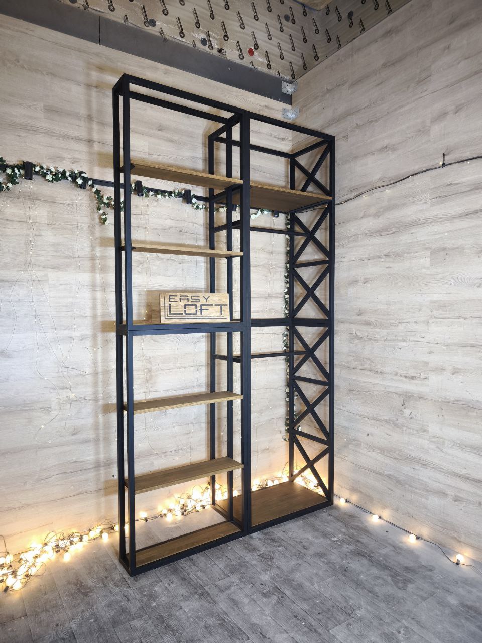 Прихожая в стиле Лофт из массива дуба П-061