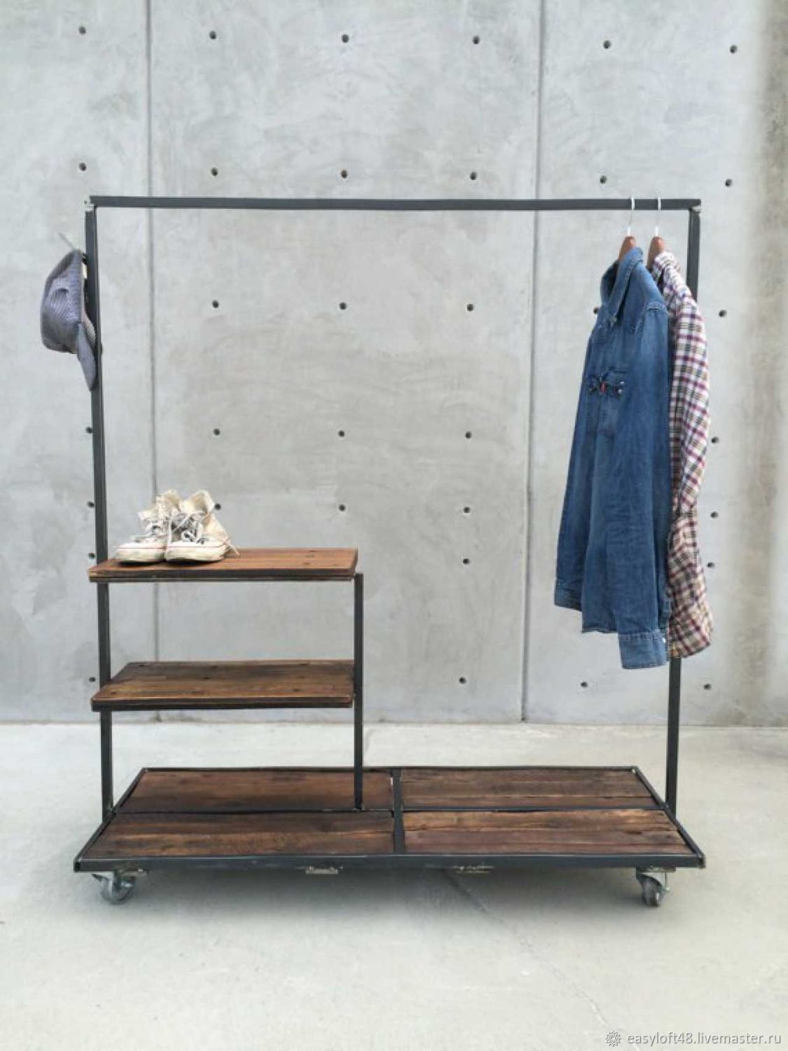 Прихожая в стиле Лофт П-001