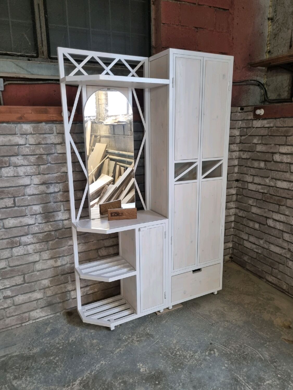 Прихожая в стиле Лофт П-014