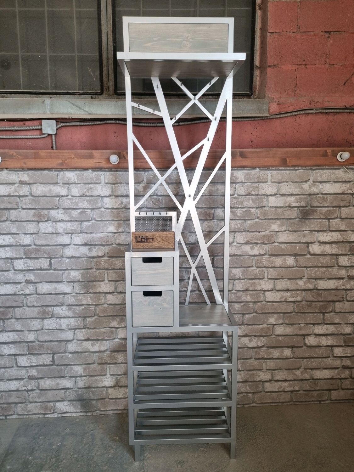 Прихожая в стиле Лофт П-016