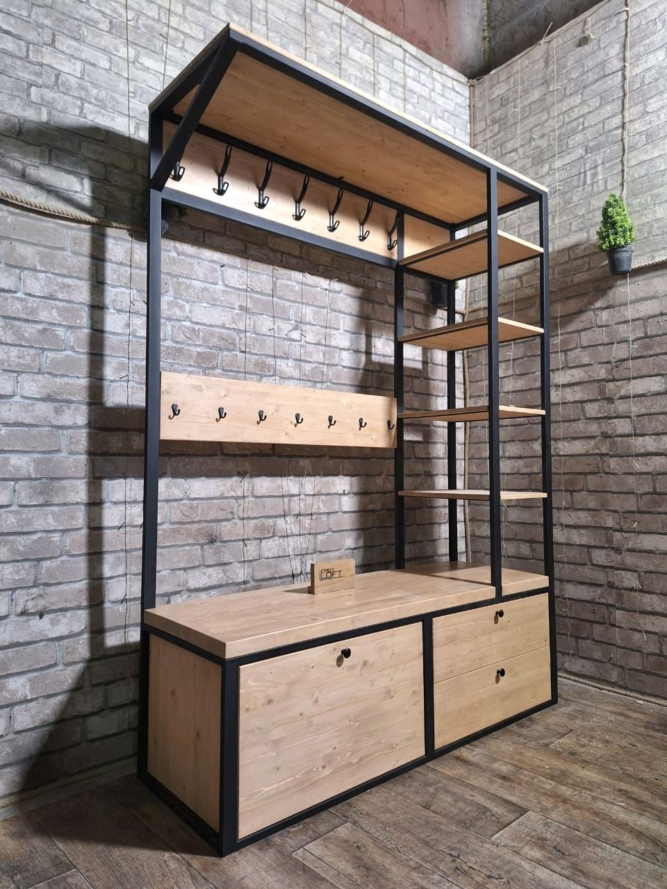 Прихожая в стиле Лофт П-037