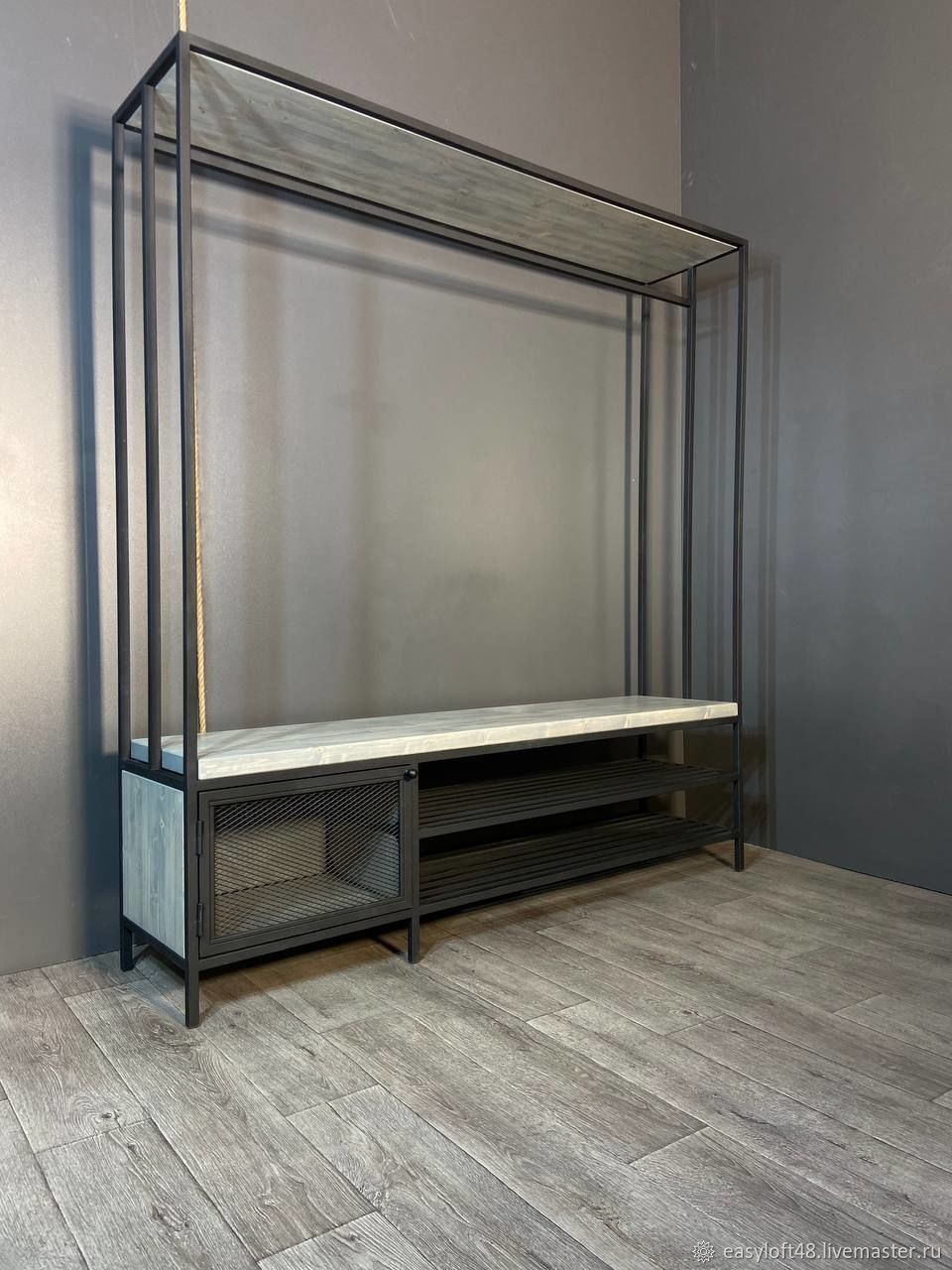 Прихожая в стиле Лофт П-043