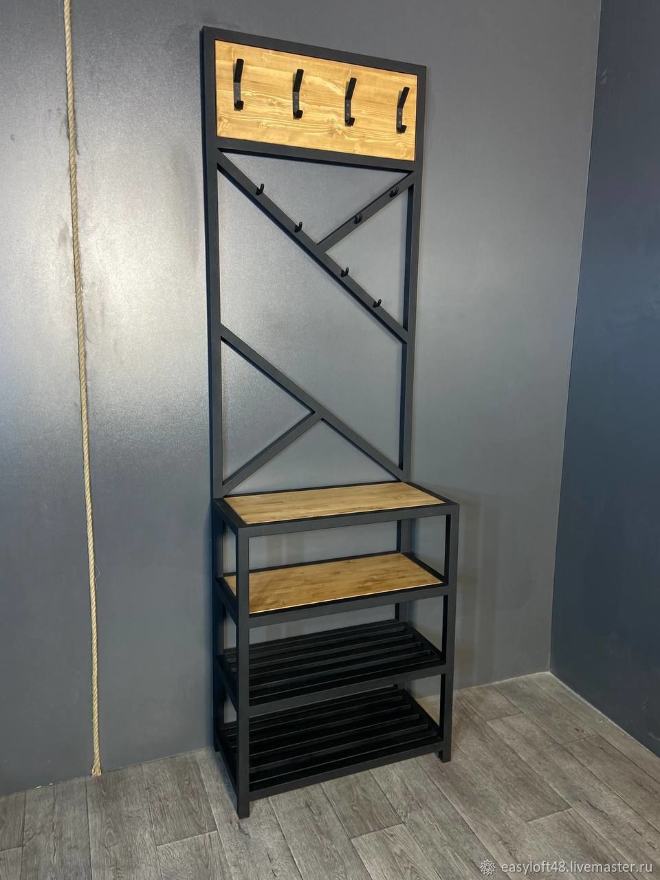 Прихожая в стиле Лофт П-046