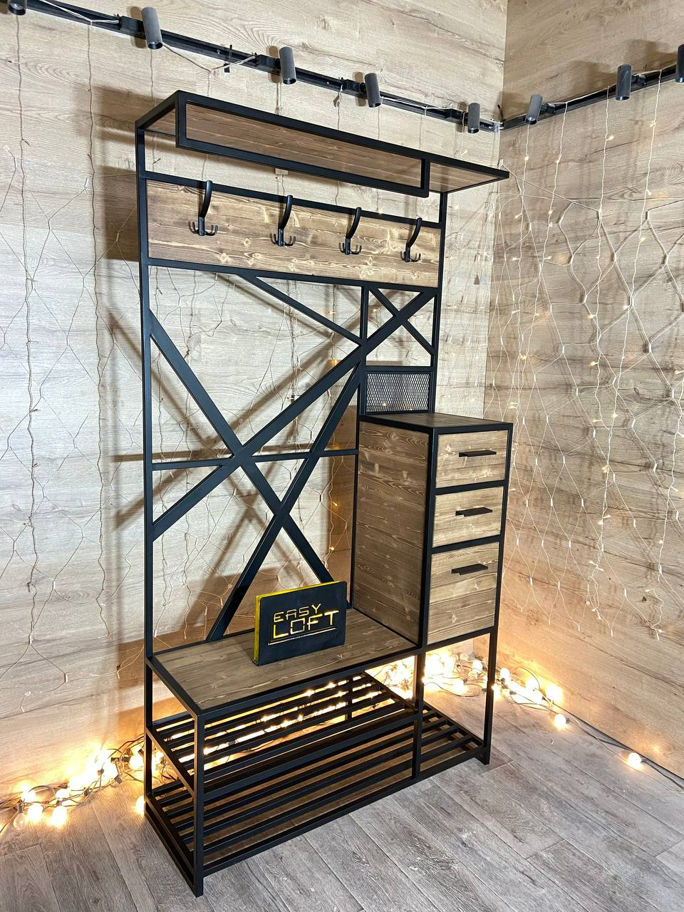 Прихожая в стиле Лофт П-050