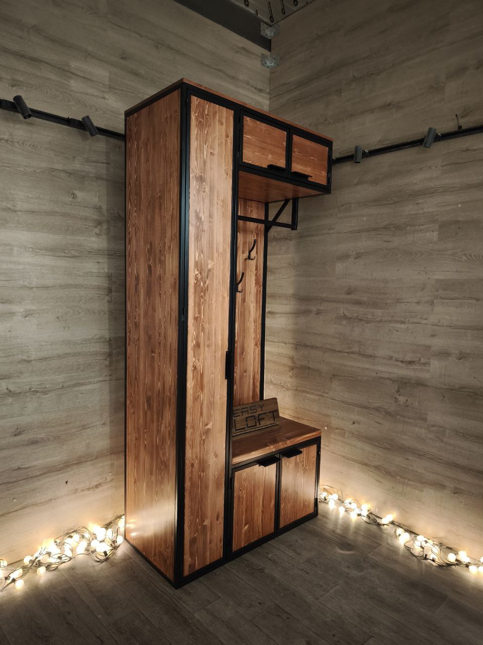 Прихожая в стиле Лофт П-057