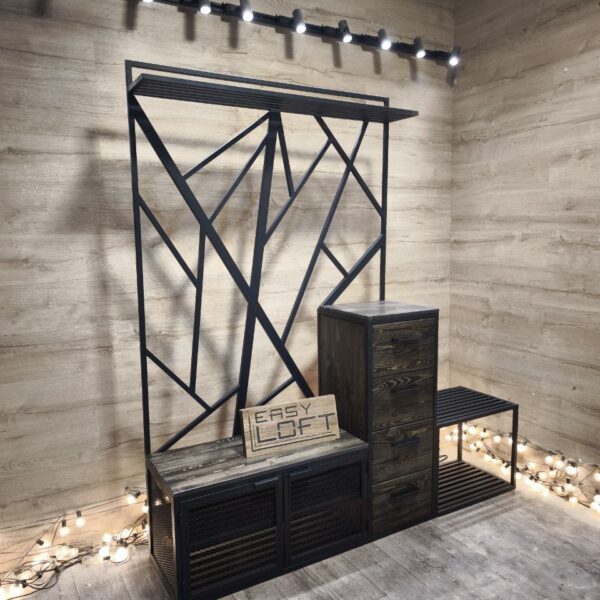 Прихожая в стиле Лофт П-064