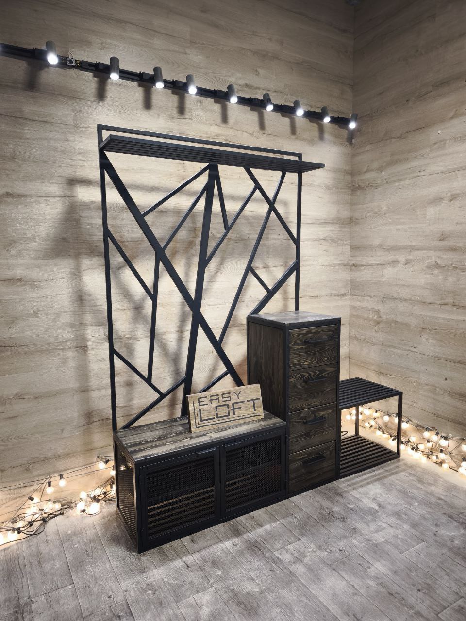 Прихожая в стиле Лофт П-064