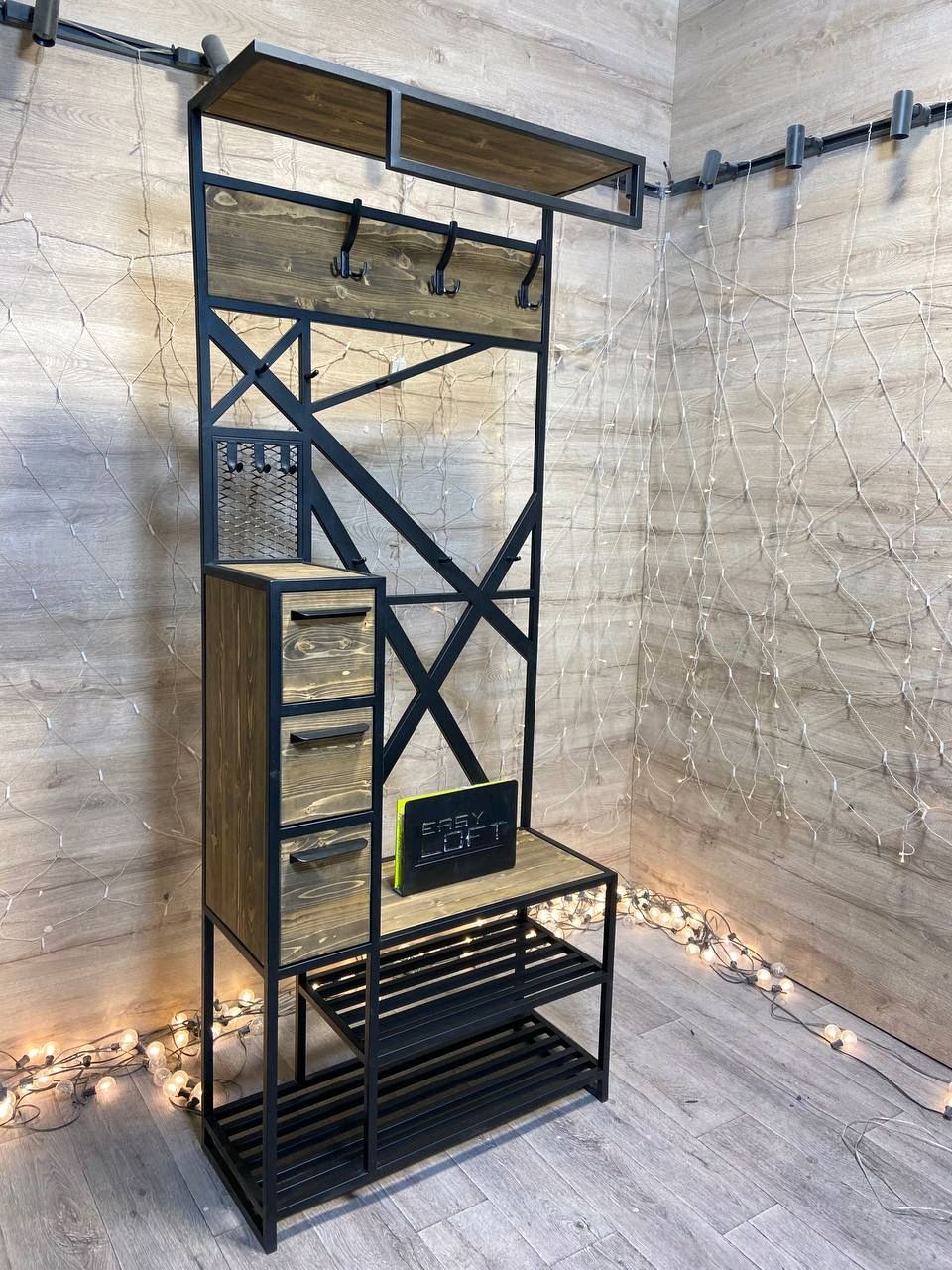 Прихожая в стиле Лофт П-066