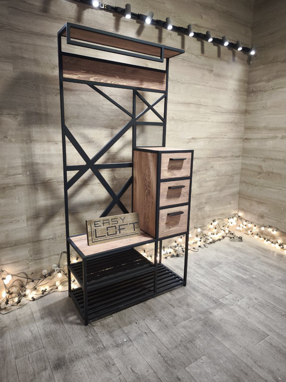 Прихожая в стиле Лофт П-067