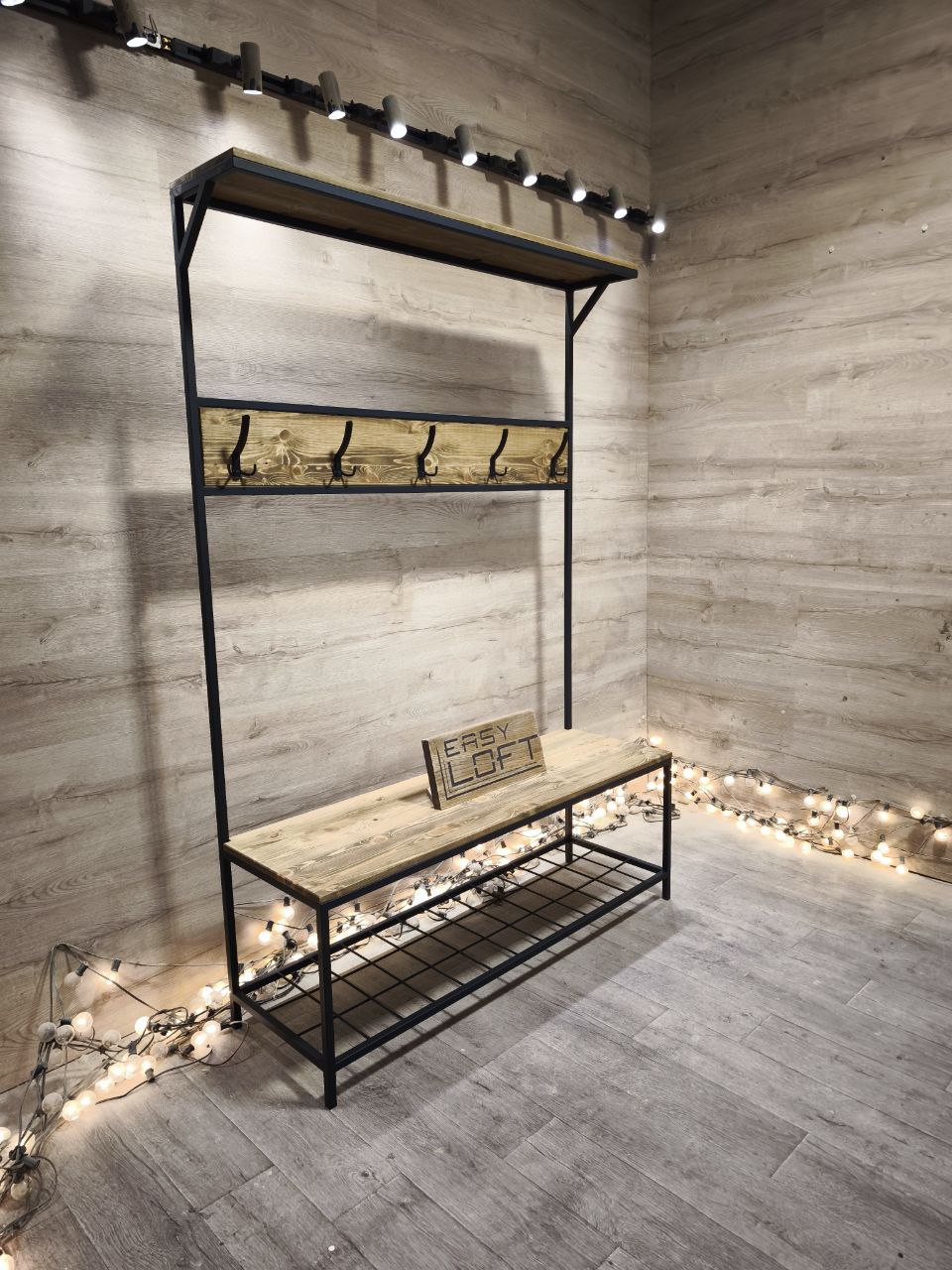 Прихожая в стиле Лофт П-068