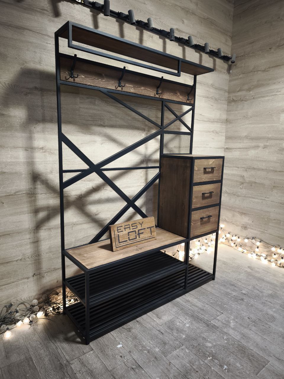 Прихожая в стиле Лофт П-071