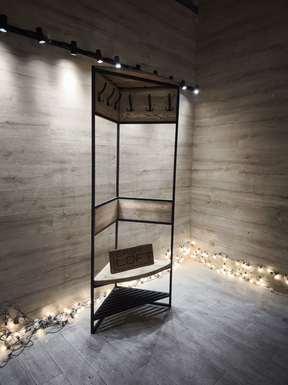 Прихожая в стиле Лофт П-075