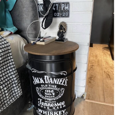 Прикроватная тумба из бочки №78