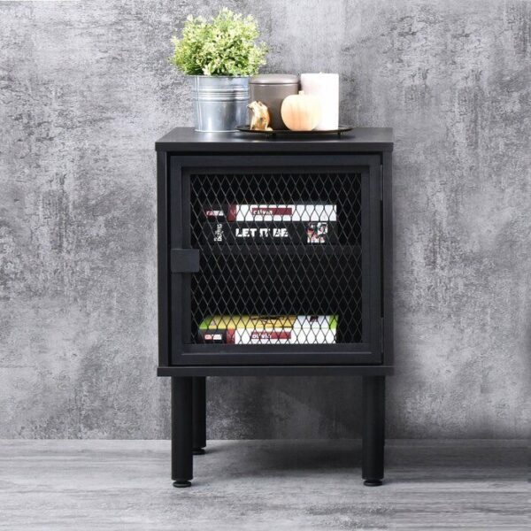 Прикроватная тумбочка из металла №188