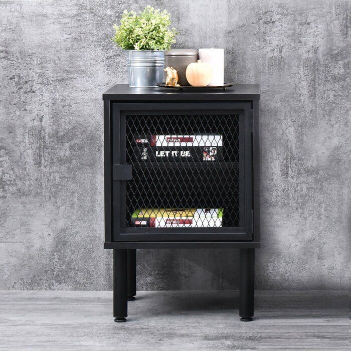 Прикроватная тумбочка из металла №188