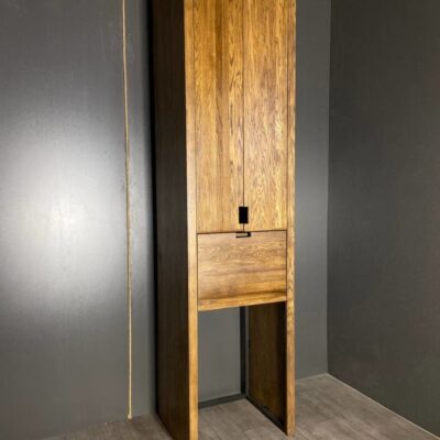 Шкаф в стиле Лофт из массива дуба Ш-005