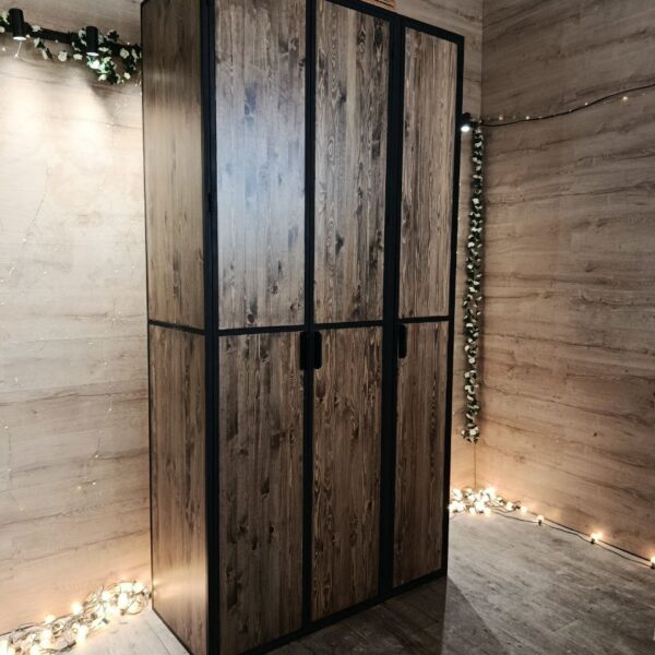 Шкаф в стиле Лофт Ш-011