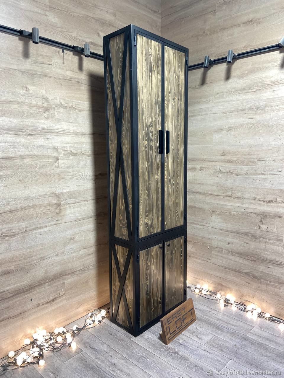 Шкаф в стиле Лофт Ш-012