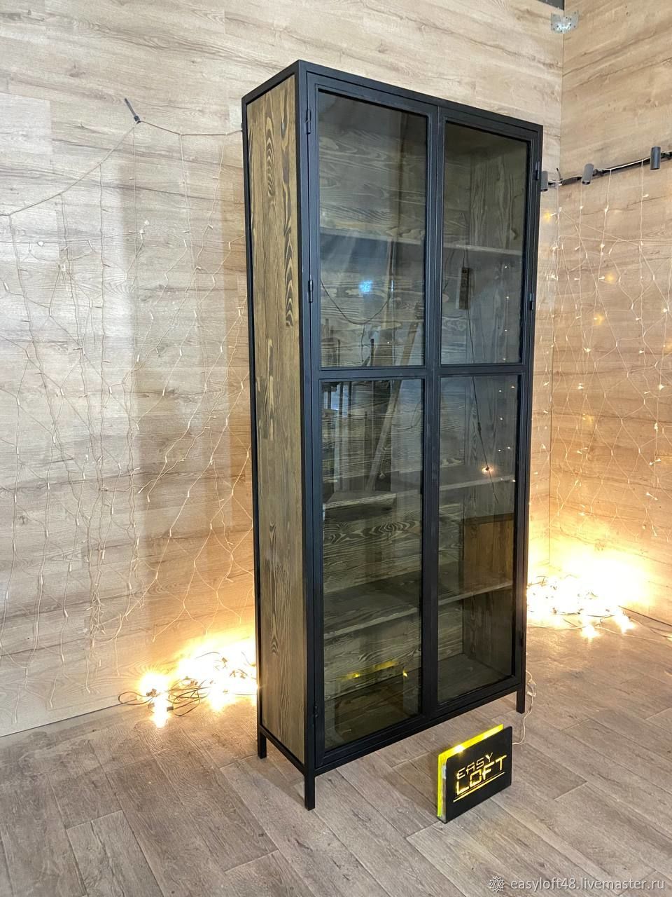 Шкаф в стиле Лофт Ш-013