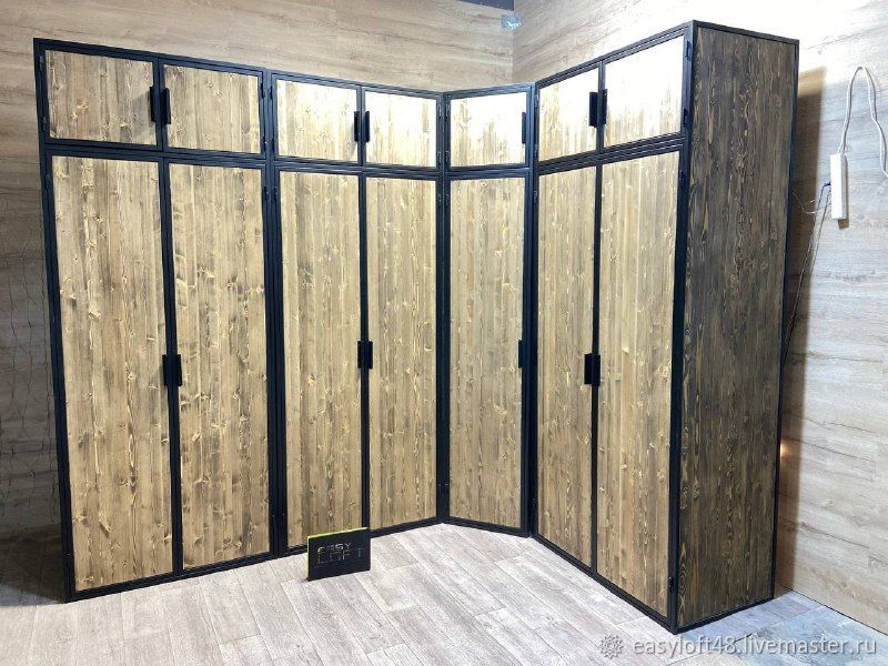 Шкаф в стиле Лофт Ш-014