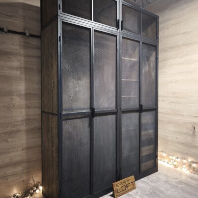 Шкаф в стиле Лофт Ш-017