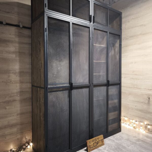 Шкаф в стиле Лофт Ш-017