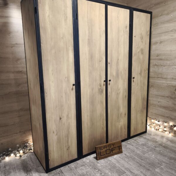 Шкаф в стиле Лофт Ш-018