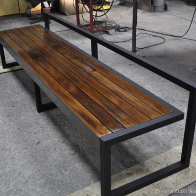 Скамья в стиле Лофт М-001