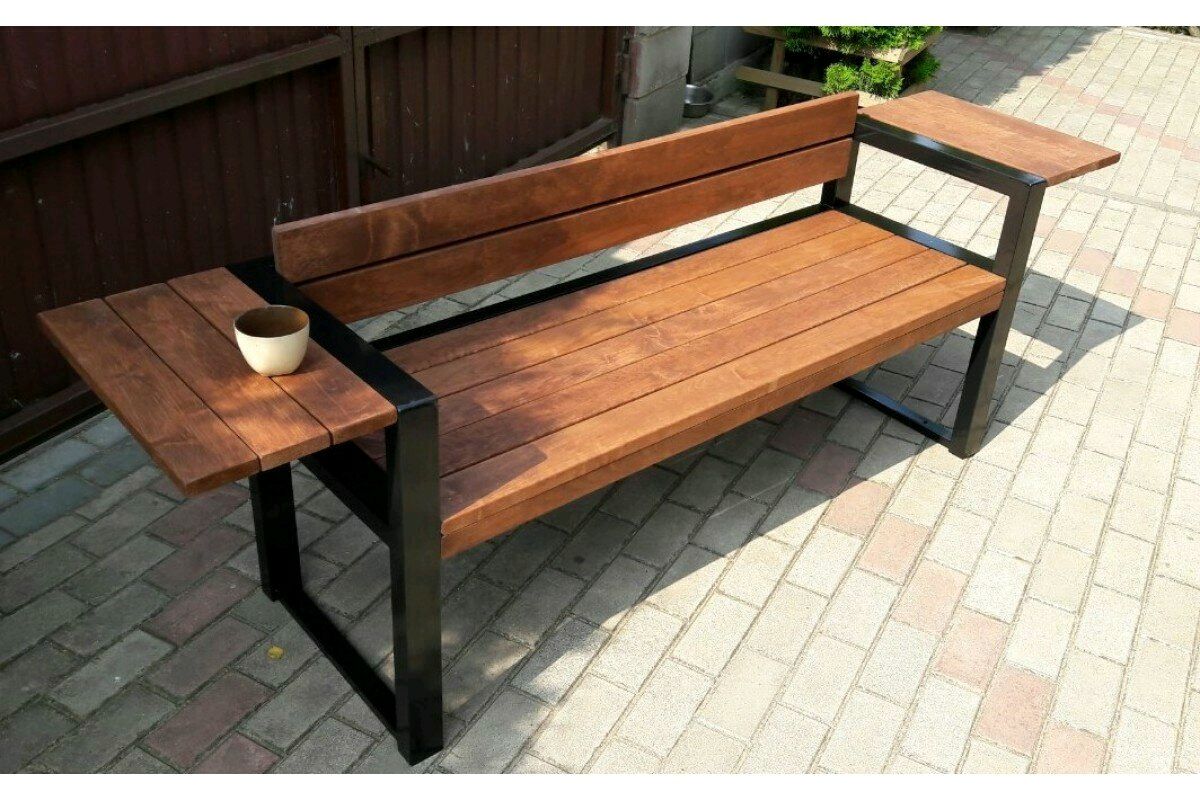 Скамья в стиле Лофт М-003