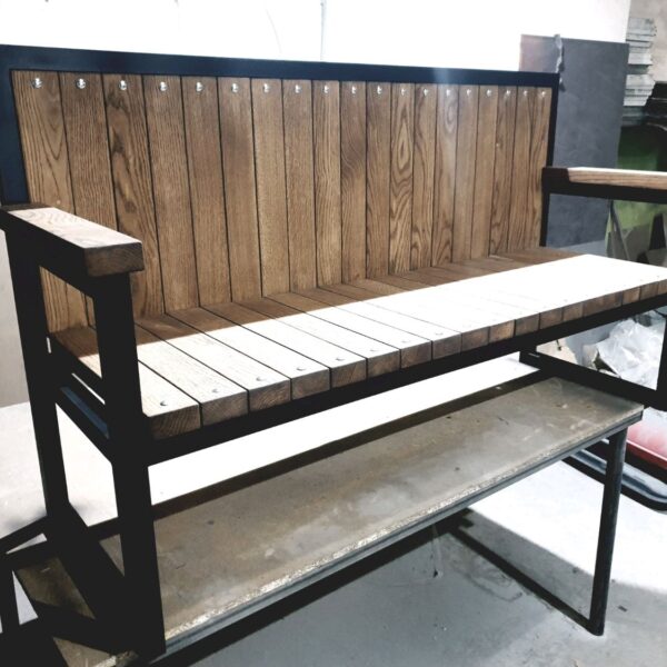 Скамья в стиле Лофт М-004