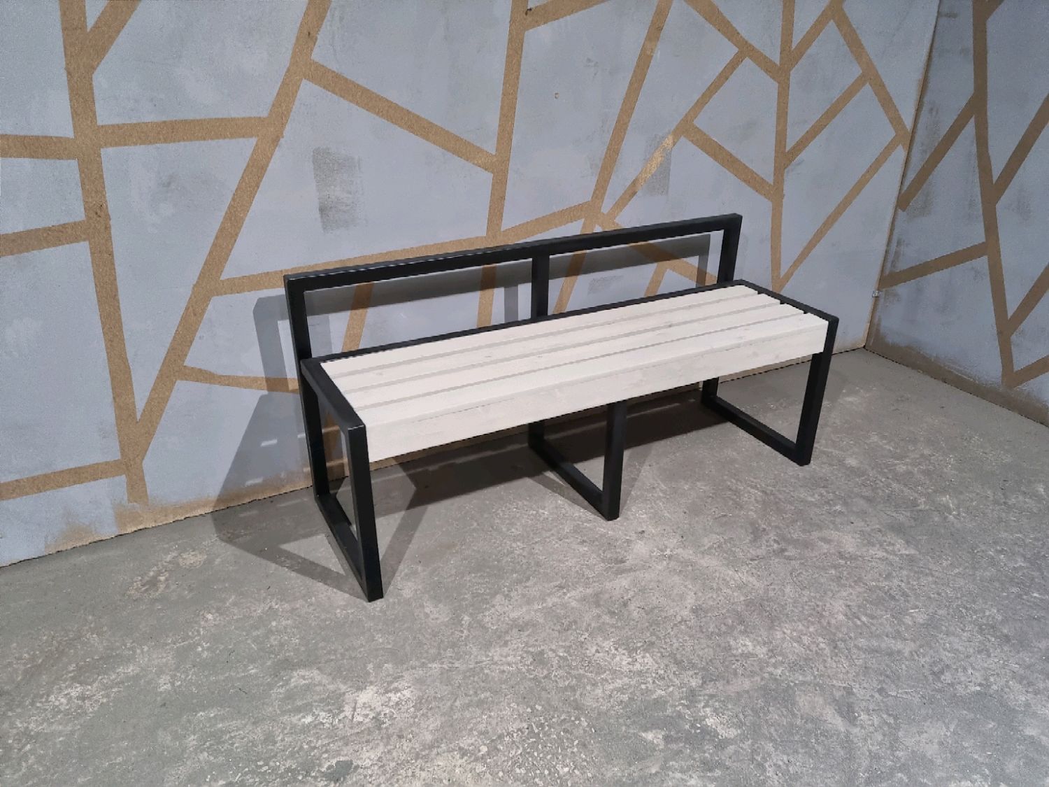 Скамья в стиле Лофт М-005