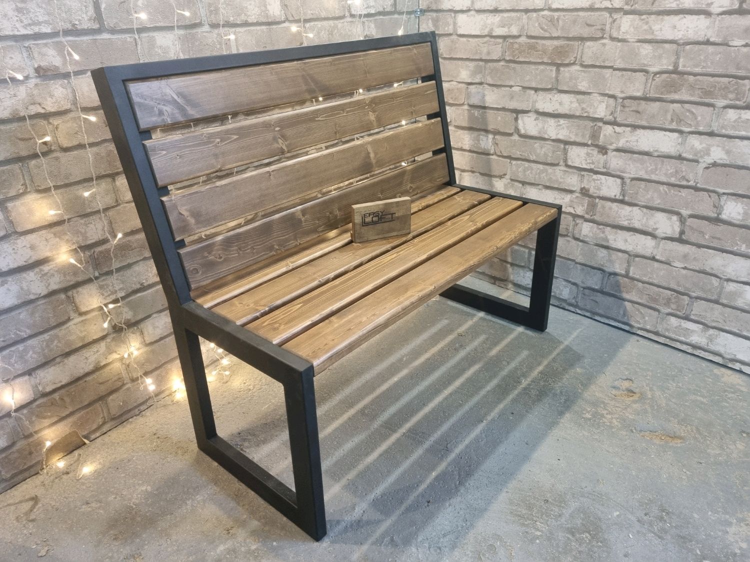 Скамья в стиле Лофт М-008