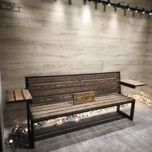 Скамья в стиле Лофт М-018
