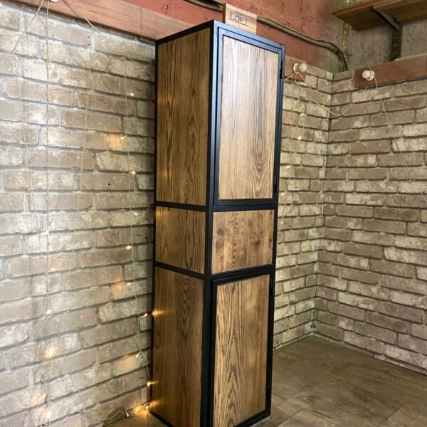 Стеллаж-пенал в стиле Лофт Л-023