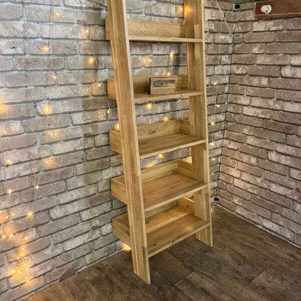 Стеллаж в стиле Лофт из массива дуба Л-071