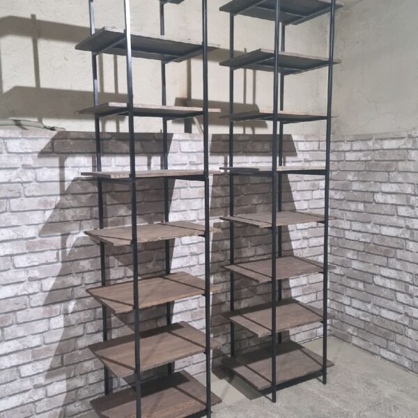 Стеллаж в стиле Лофт Л-037