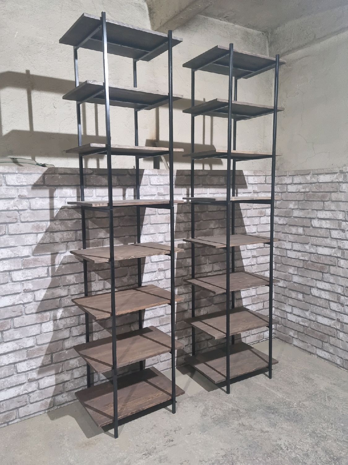 Стеллаж в стиле Лофт Л-037