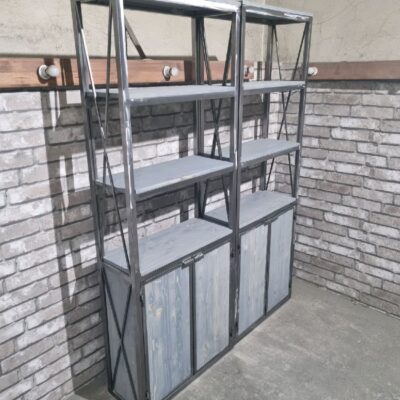 Стеллаж в стиле Лофт Л-042
