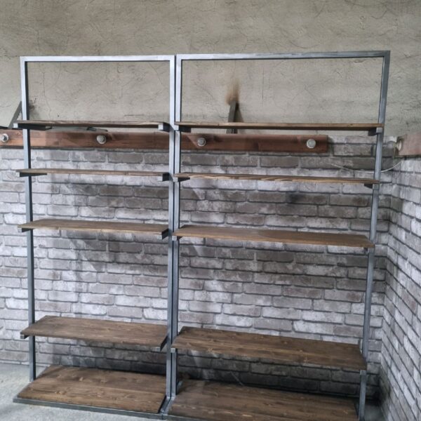Стеллаж в стиле Лофт Л-043