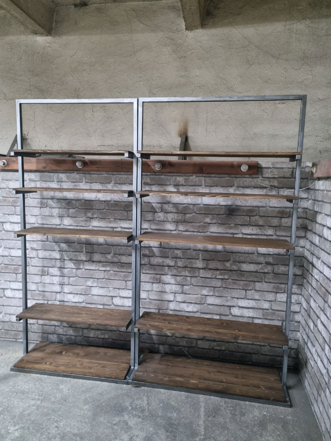 Стеллаж в стиле Лофт Л-043