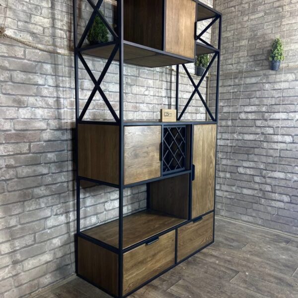 Стеллаж в стиле Лофт Л-102
