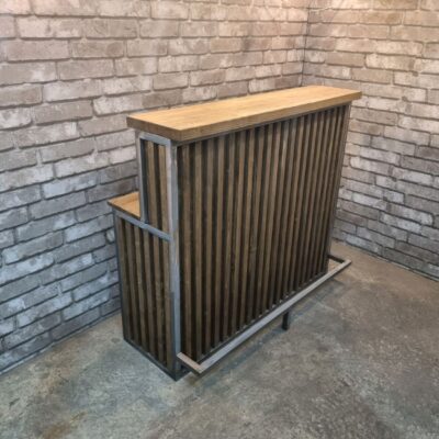 Стойка ресепшен в стиле Лофт Р-003