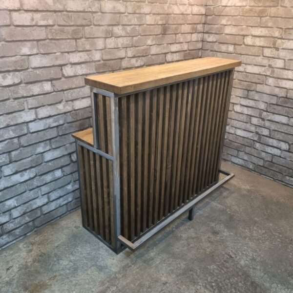 Стойка ресепшен в стиле Лофт Р-003