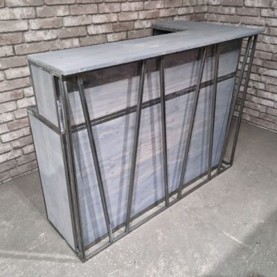 Стойка ресепшен в стиле Лофт Р-004